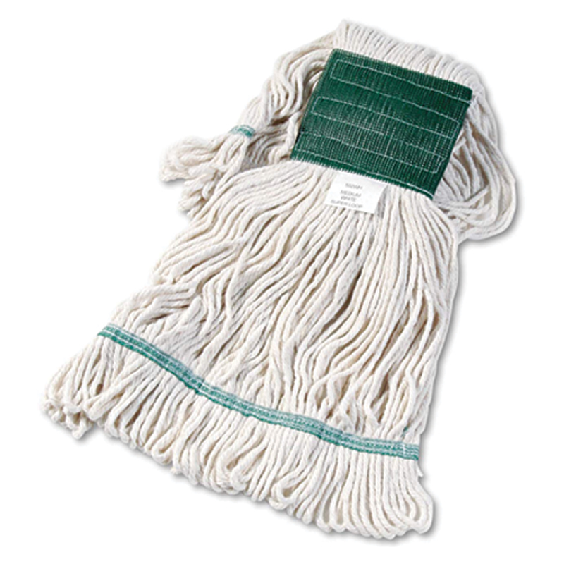[BWK502WHCT] Boardwalk® White Loop-End Mop, 24oz
