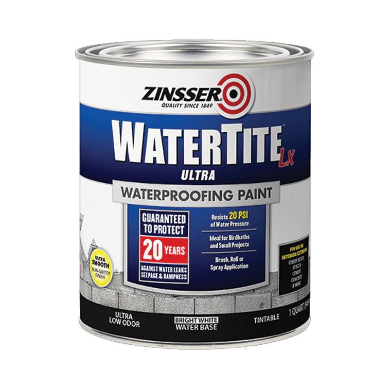 [270267] WATERTITE®-LX Mold & Mildew-Proof™ Waterproofing Paint - 1 Gallon