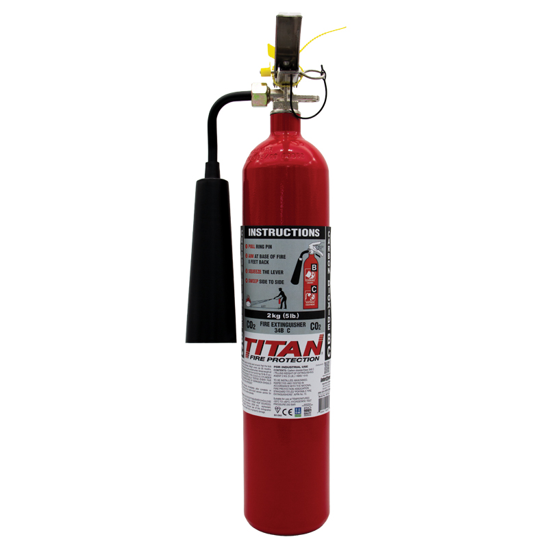 TITAN CO2 Fire Extinguisher (EN Model) (2.3 kg ( 5lb ))