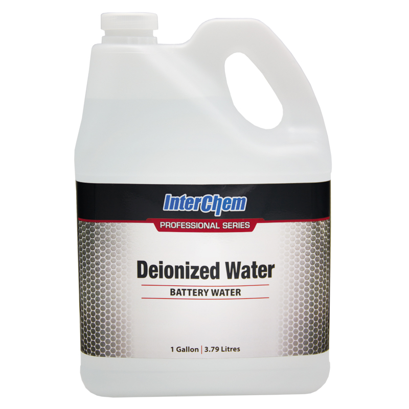 Interchem Deionized Water (Battery Water) (1 Gallon)