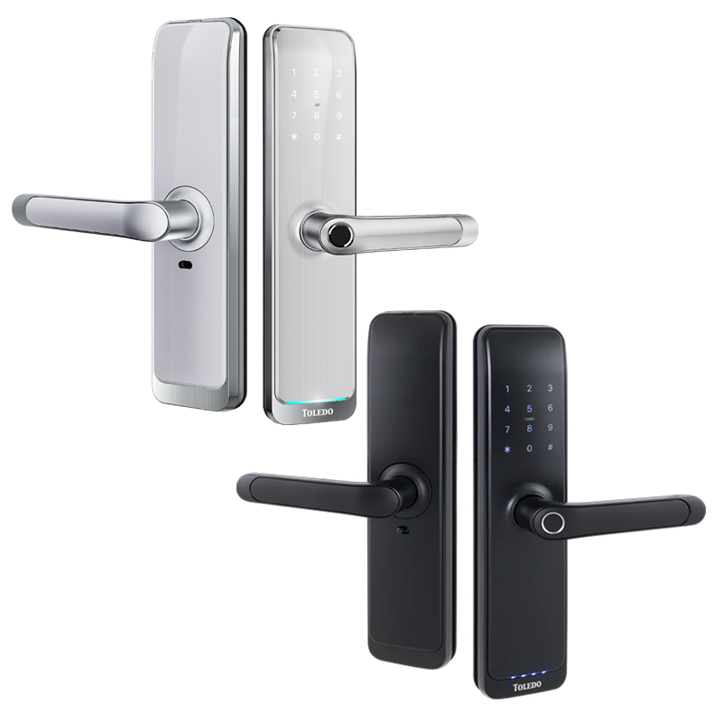 Toledo Nexus Smart Mortise Lock Lever Set (Black.)