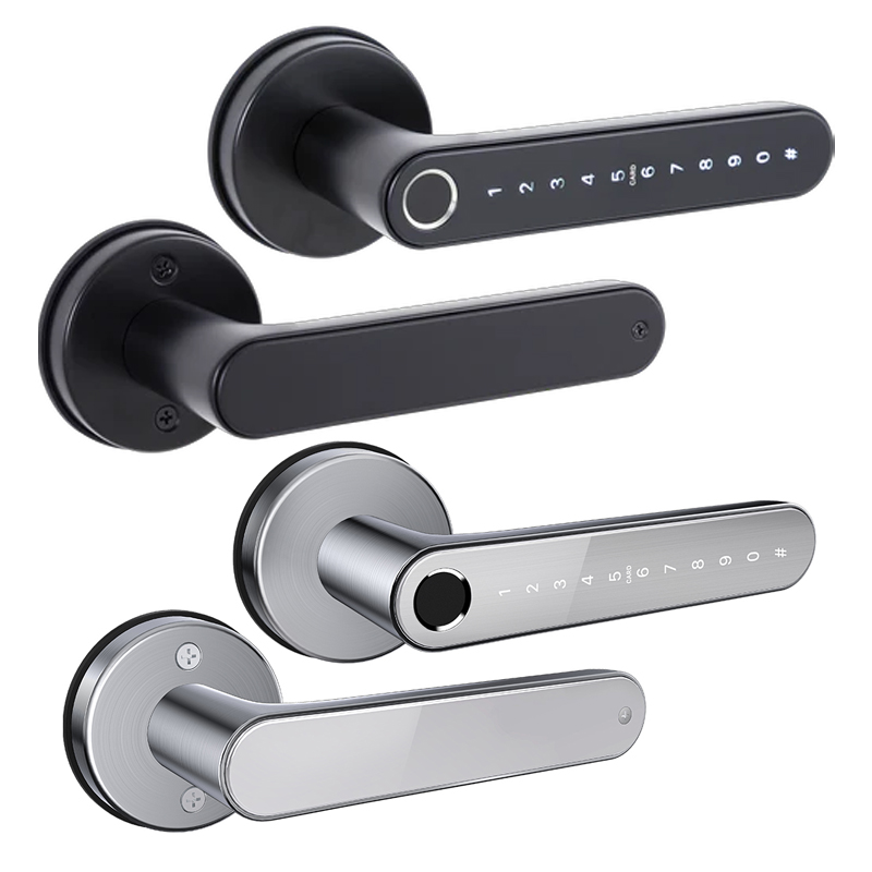 Toledo Nexus Smart Lever Set-Single Cylinder (Black.)