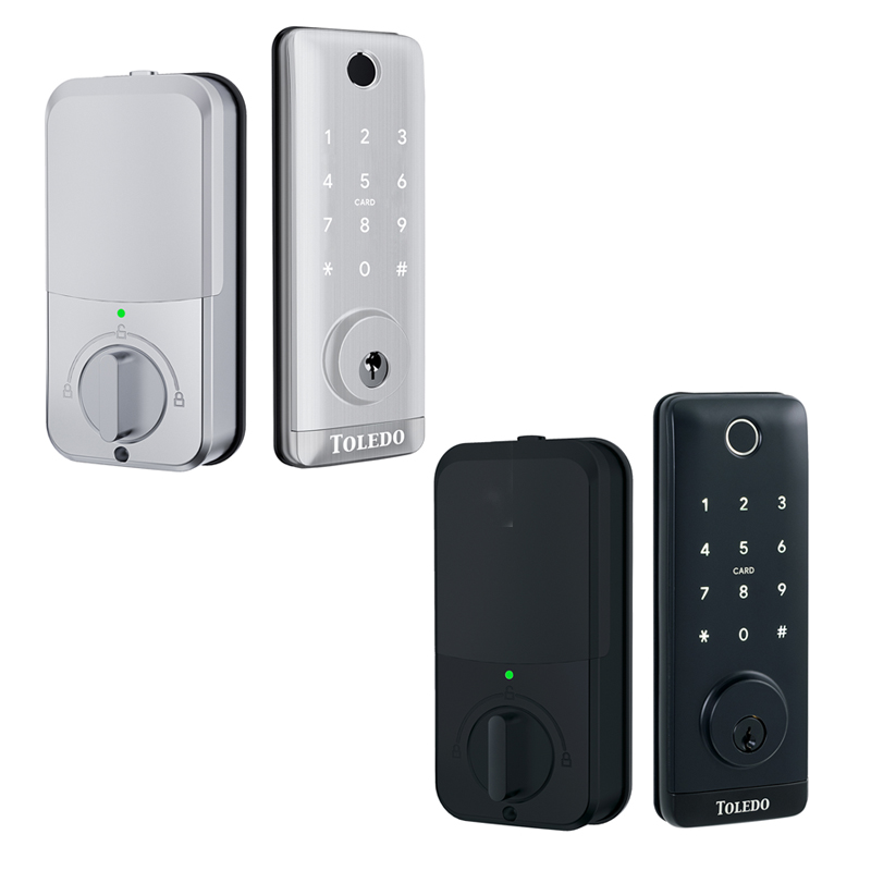 Toledo Nexus Smart Deadbolt-Single Cylinder (Black.)