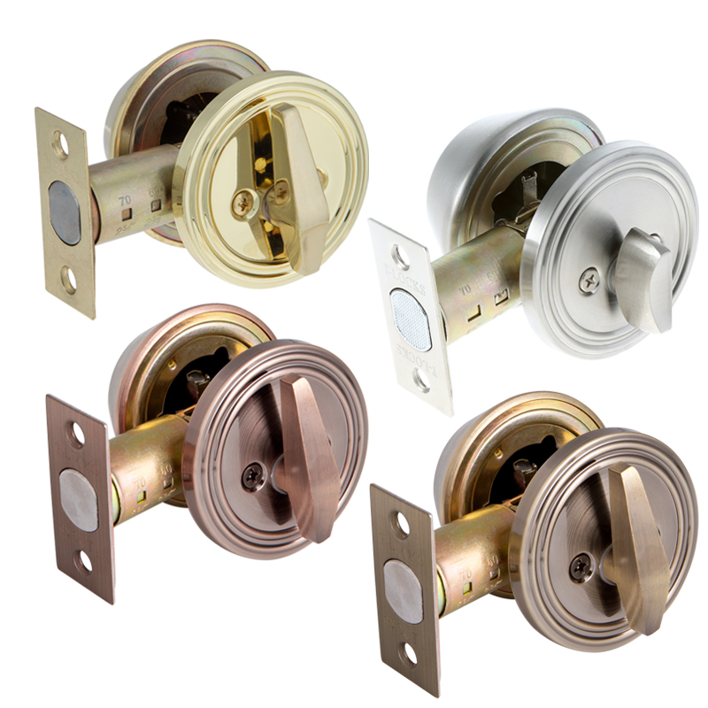 T-Locks Deadbolt Single-Cylinder (Satin Stainless Steel)