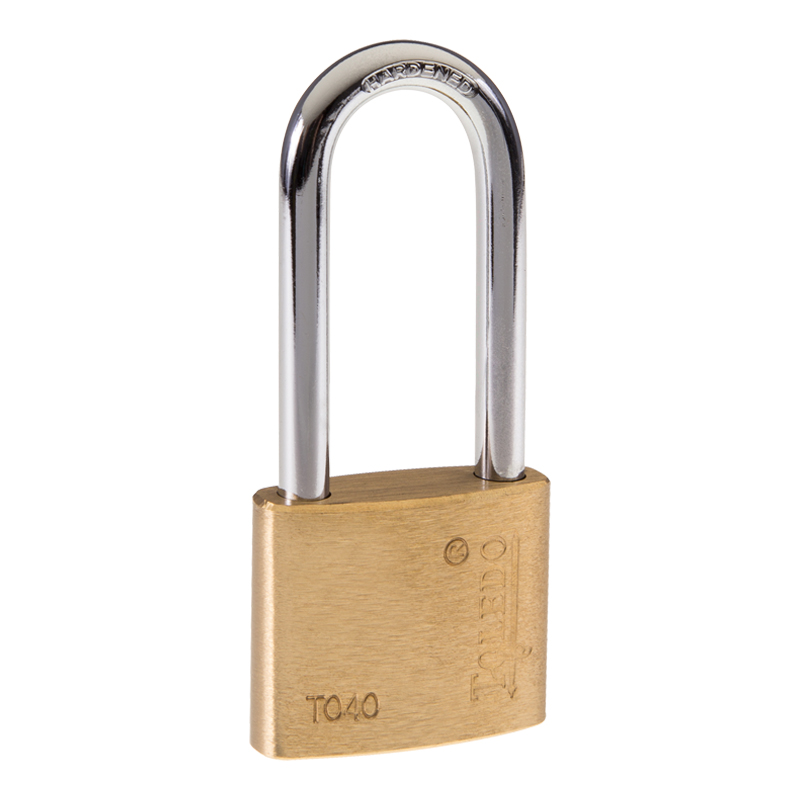 Toledo Brass Padlocks-Long Shackle (40MM)