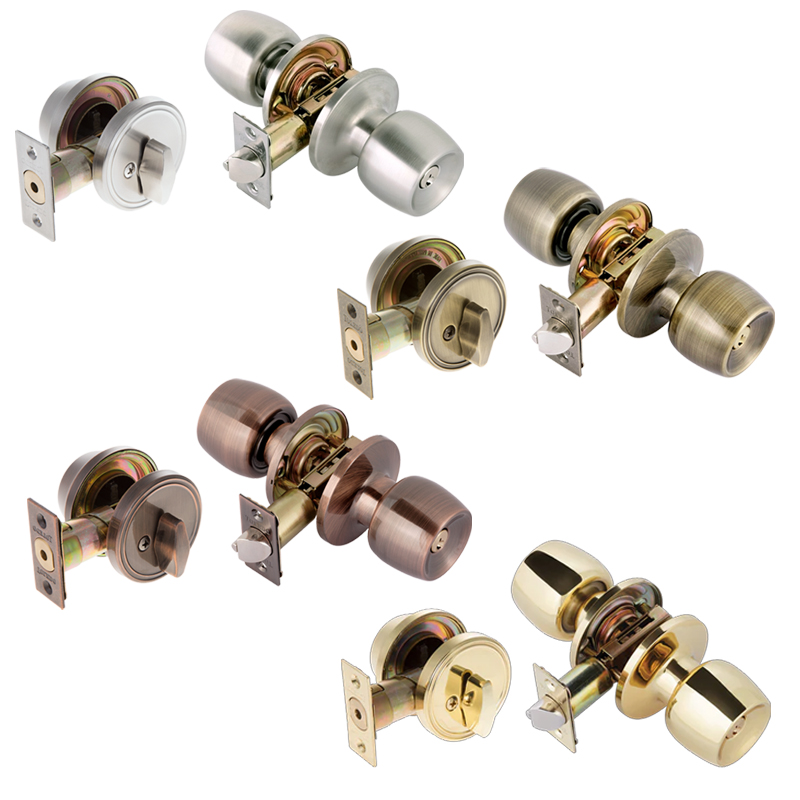 Toledo Malaga Single Cylinder Combo Set (Satin Stainless Steel)