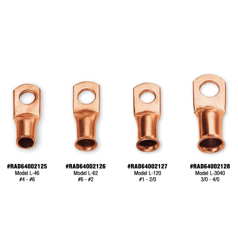 Radnor® Model L Cable Lug (120 Solder Type For #1 - 2/0 Cable)