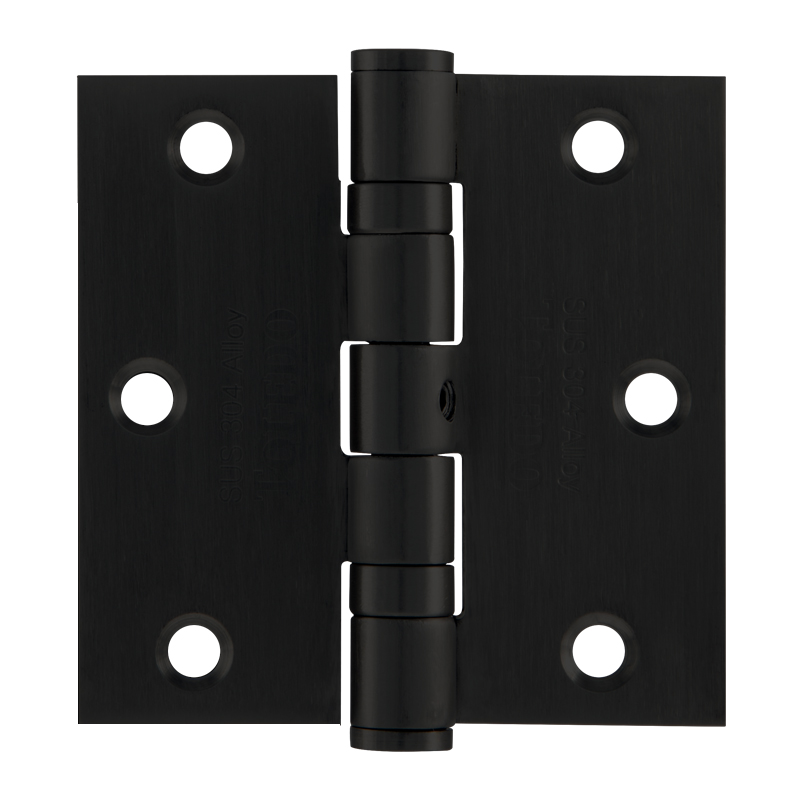 Toledo Hinges Matte Black-Double Ball Cage (3.5")