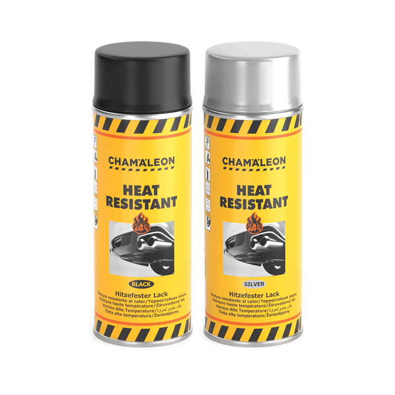 Chamäleon Heat Resistant Paint- 650°C, 400 ml (Black.)