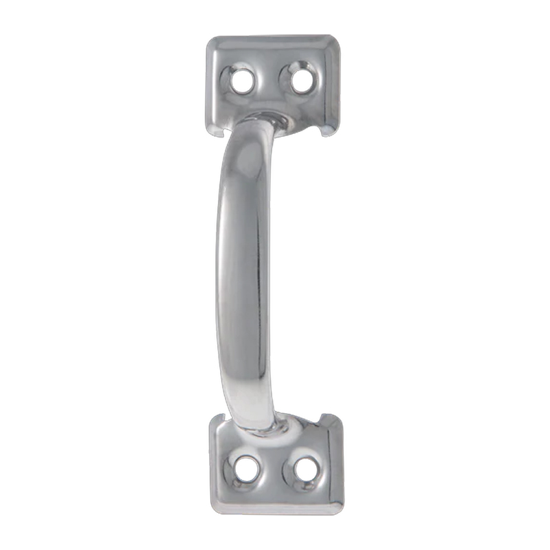 Toledo Door Pull - Stainless Steel Finish c/w Screw (4")
